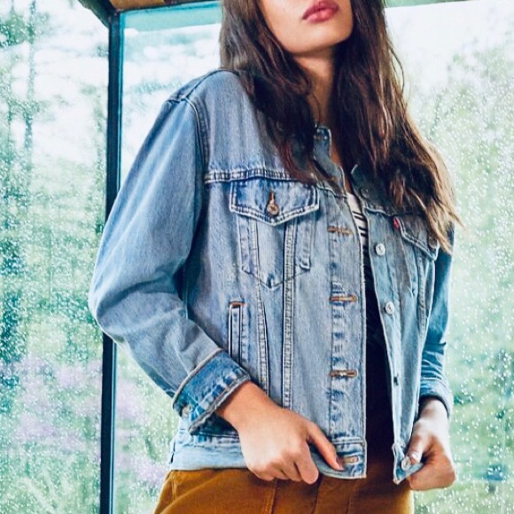Levi’s Ex-Boyfriend Trucker Denim Jacket